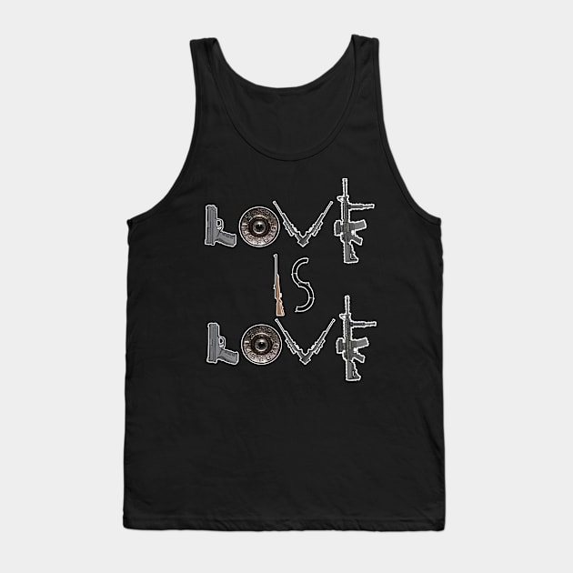 LOVE IS LOVE Tank Top by Views of my views